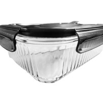 Zestaw szklanych pojemników MG Home 400 i 1000 ml