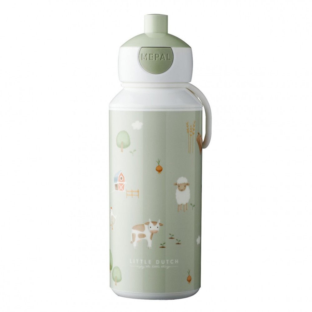 Bidon dla dzieci Mepal Pop-Up Campus 400 ml Little Farm