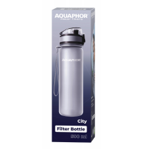 Butelka filtrująca Aquaphor City szara