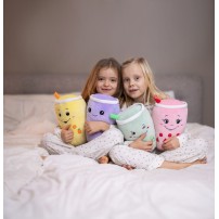 Teddykompaniet Bubbeltea squeezie gruszka 30cm