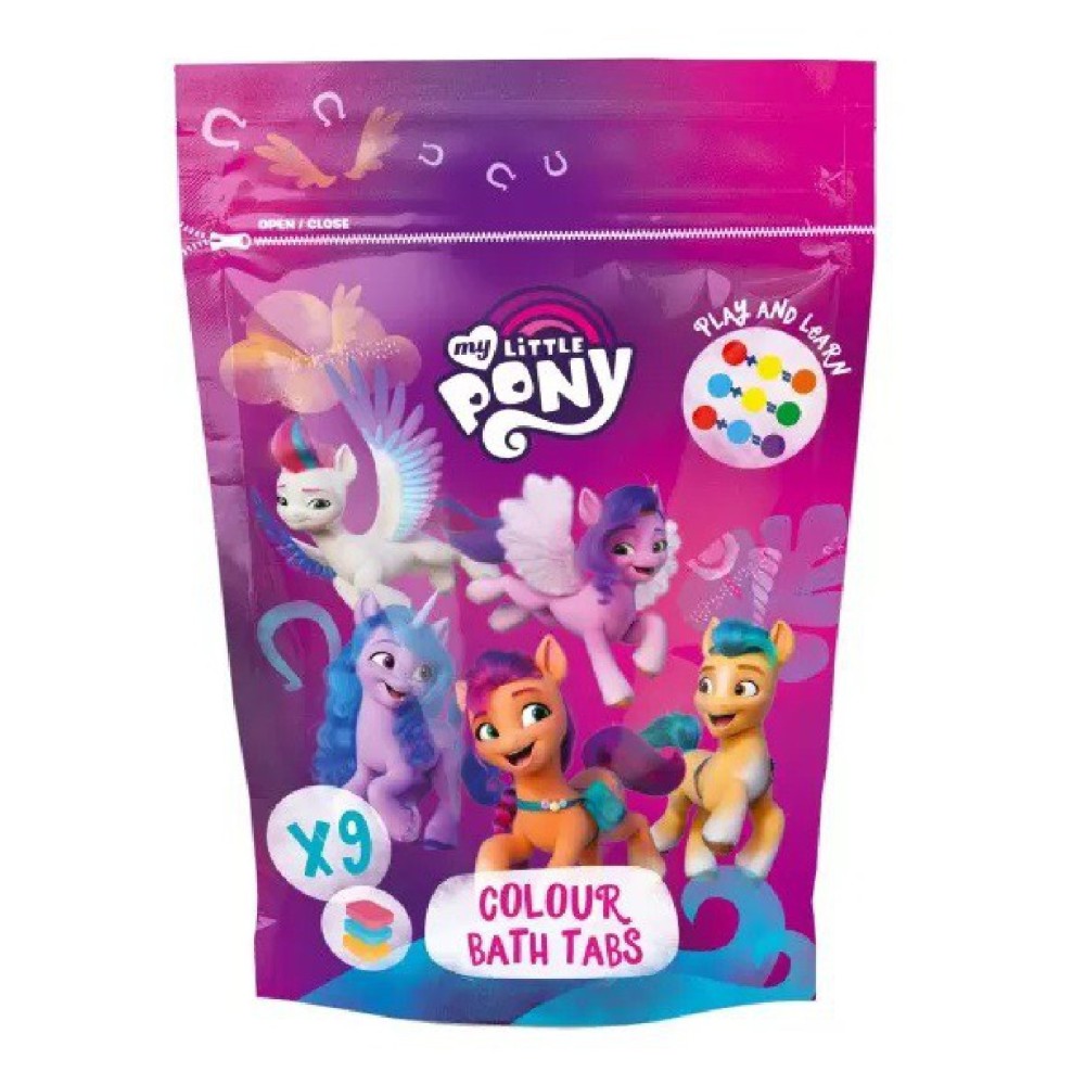 Barwinki koloryzujące do kąpieli My Little Pony 144 g