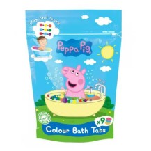 Barwinki koloryzujące do kąpieli Świnka Peppa 144 g
