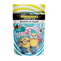 Barwinki koloryzujące do kąpieli Minionki 144 g