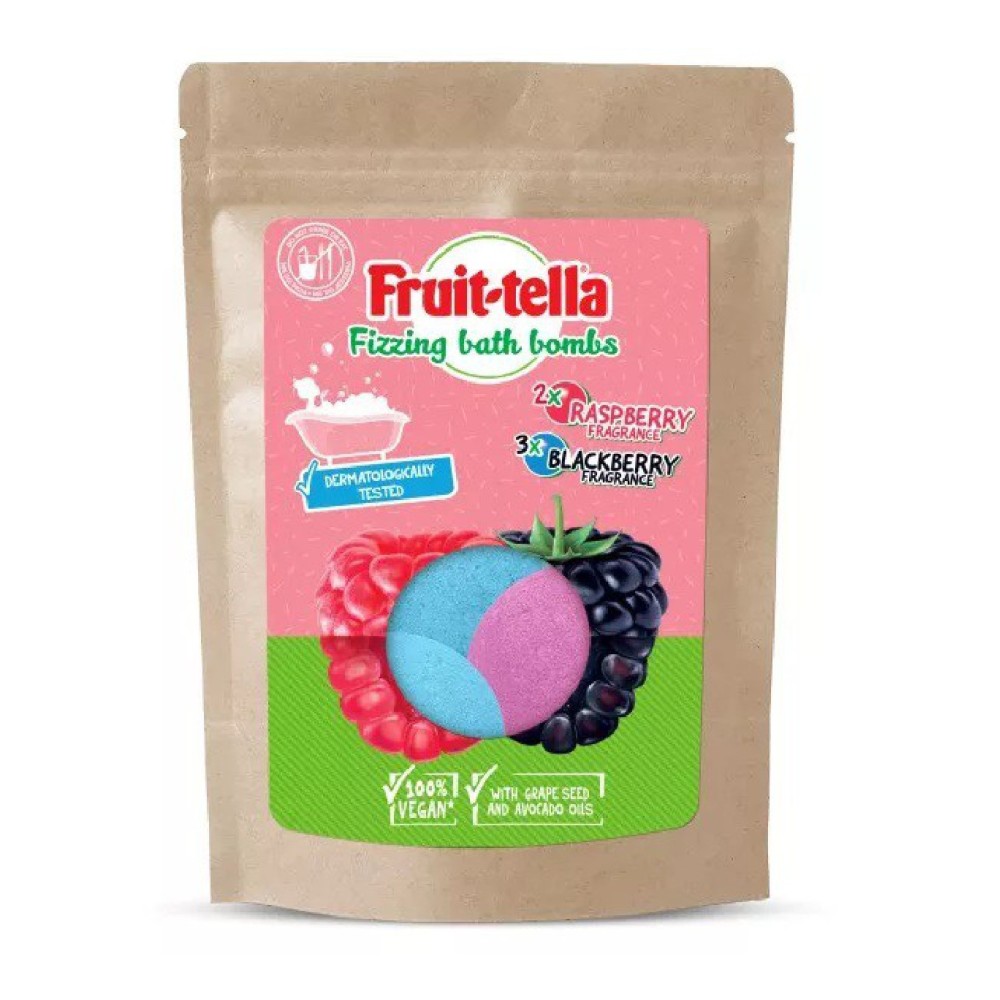 Kule musujące do kąpieli Fruit-tella 5x50g