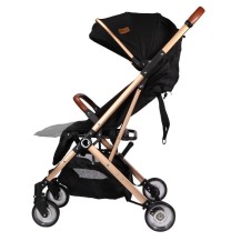 Ding Wózek spacerowy Vivo black gold do 15kg