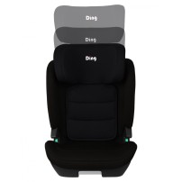 Ding Fotelik samochodowy Aron  isofix GR2/3 100-150cm black