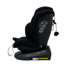 DING FOTELIK AIDEN GR 0/1/2/3 I-SIZE 40-150CM 360 OBROTOWY BLACK 5420067903123