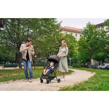 Wózek spacerowy Chicco Glee Uneven Black