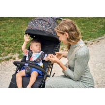 Wózek spacerowy Chicco Glee Uneven Black