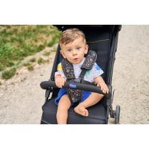 Wózek spacerowy Chicco Glee Uneven Black