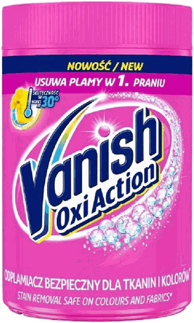 Vanish Oxi Action Pink odplamiacz 470 g